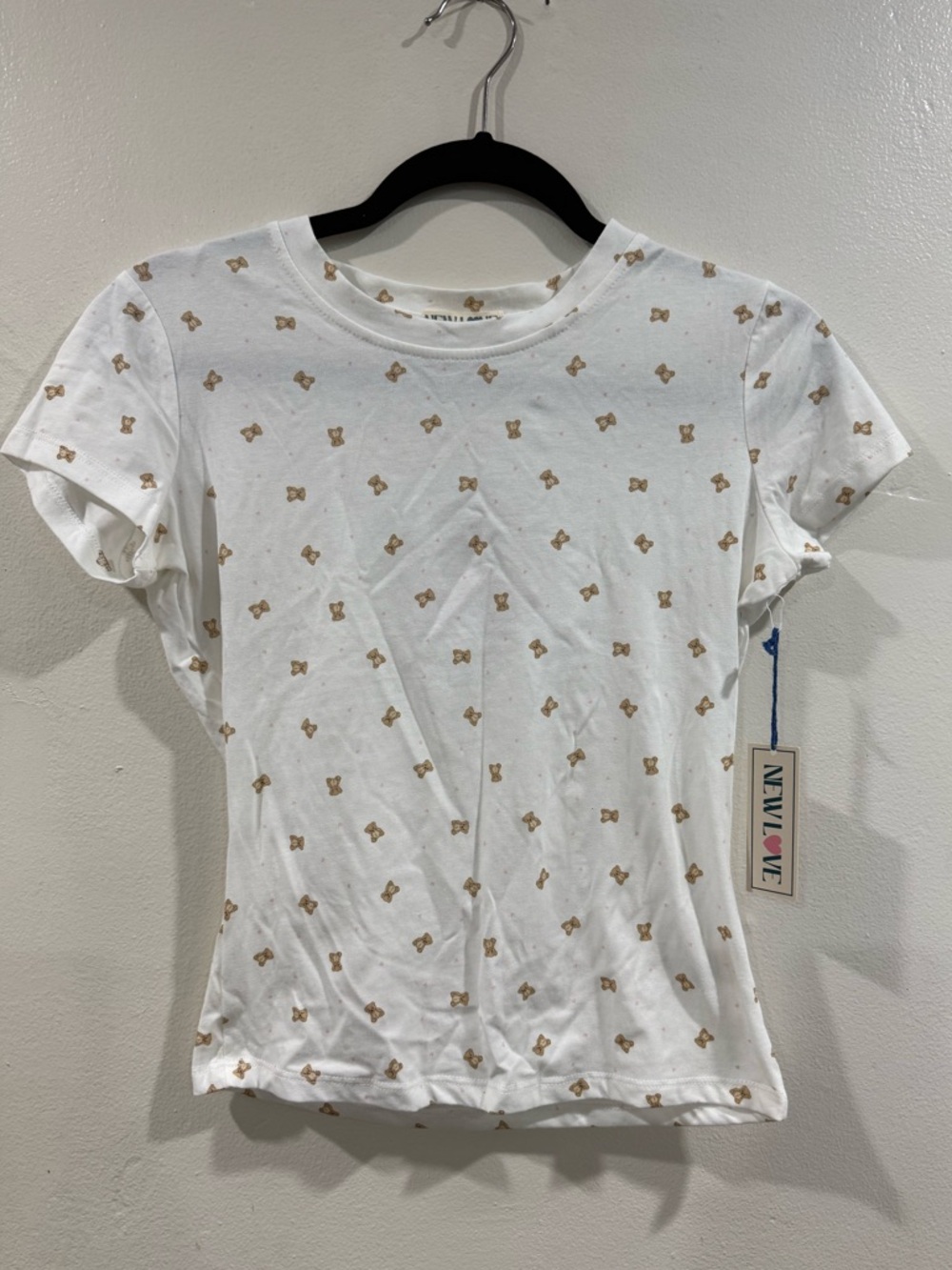 Girls Teddy Bear T-Shirt
